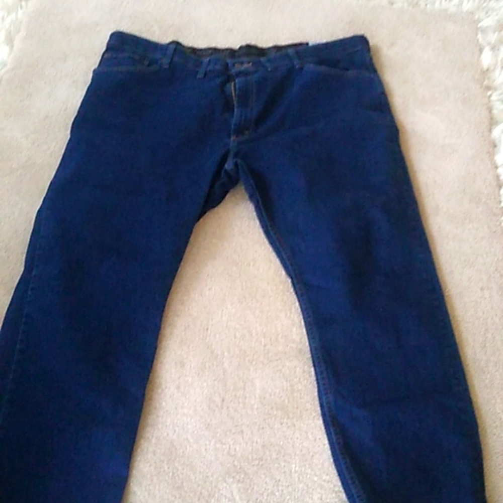 Wrangler Jeans 44X28 plus size blue stretch jeans men's